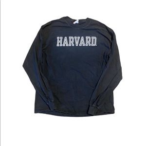 Vtg Champion long sleeved Harvard T-Shirt.
